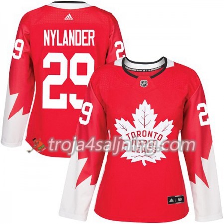 Toronto Maple Leafs tröja William Nylander 29 Röd 2017-2018 Adidas Alternate Authentic - Dame NHL Tröjor Toronto Maple Leafs tröja William Nylander 29 Röd 2017-2018 Adidas Alternate Authentic - Dame NHL Tröjor